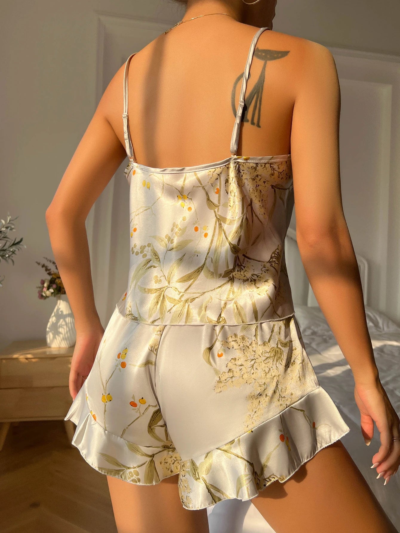 Elegant Floral Loungewear set