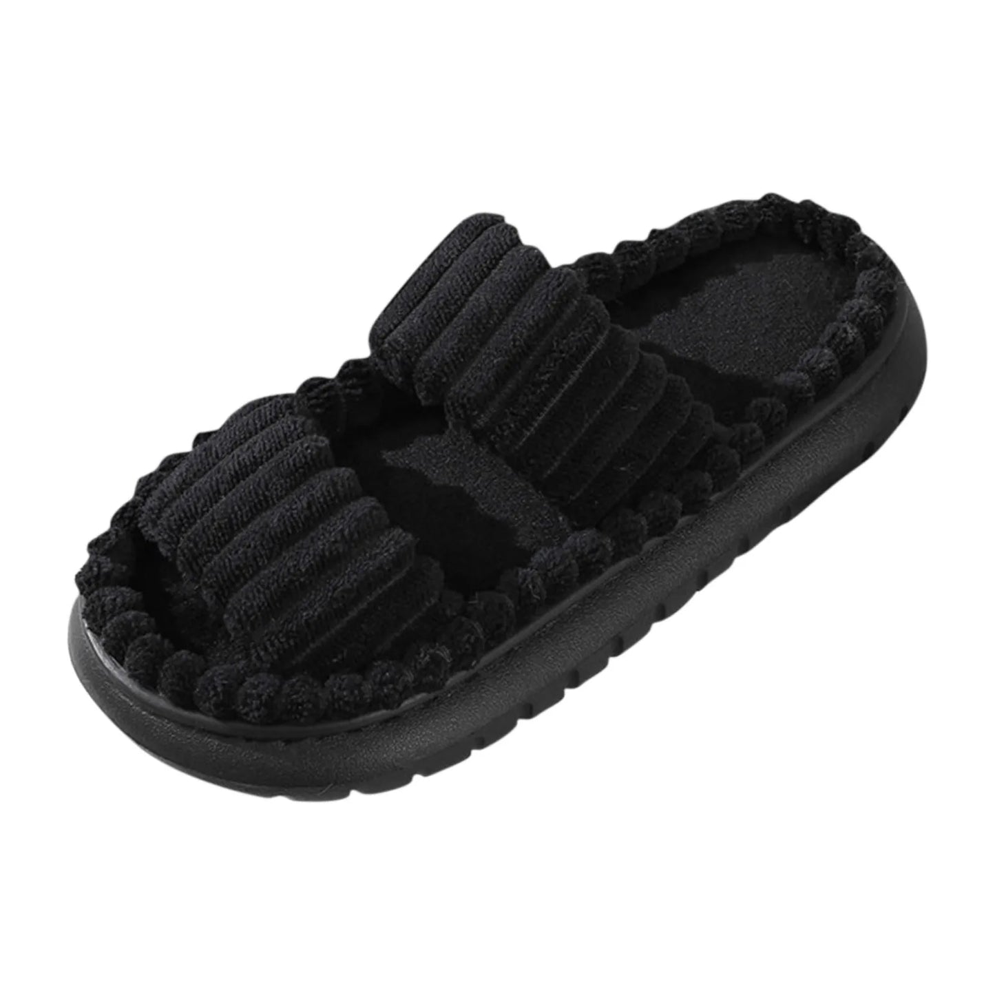 Autumn Slippers Open-Toe Cross Band