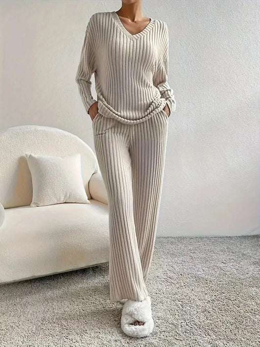 Luxe Ribbed Knit Set
