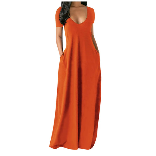 Soft Full Dress with pockets