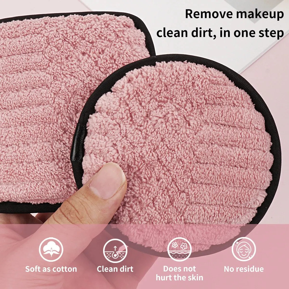 10 Piece Washable Microfiber Pad