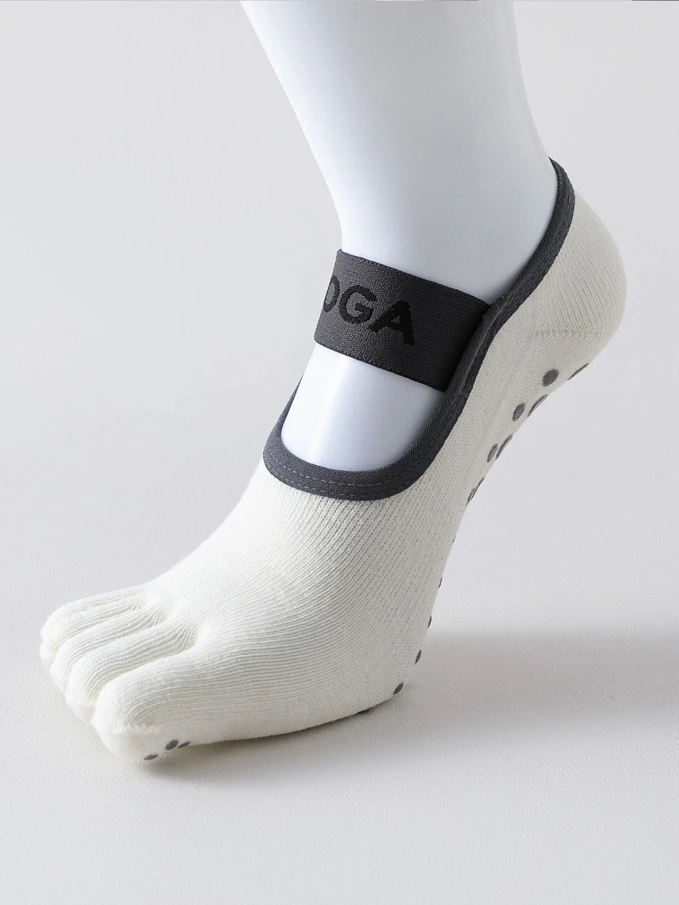 Anti-Slip 5-Toe Pilates & Yoga Socks
