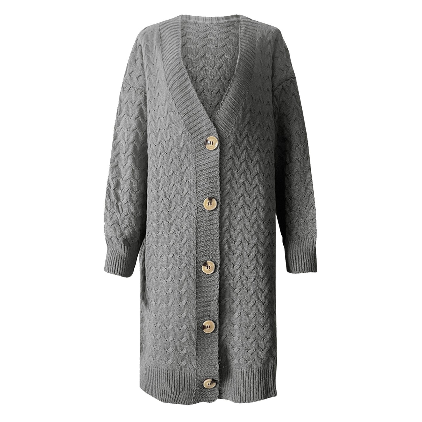 Cozy Autumn Oversize Knit Cardigan