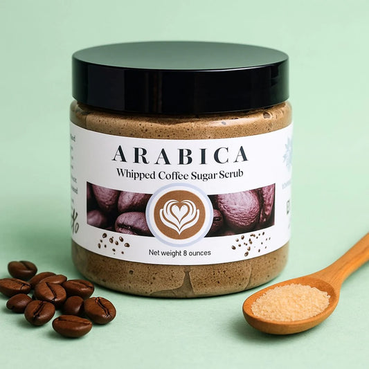 Aromatic Arabica Coffee Whipped Sugar Scrub