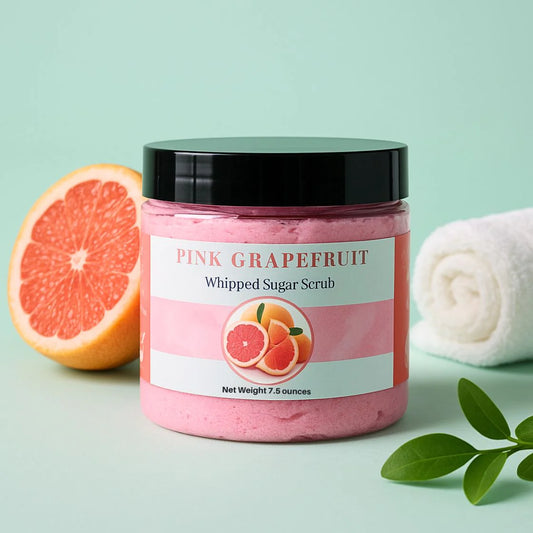 Exfoliating Grapefruit Sugar Scrub