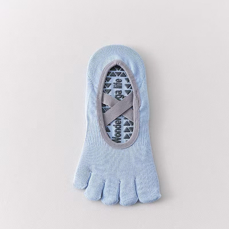 Women's Five Toe Yoga Socks