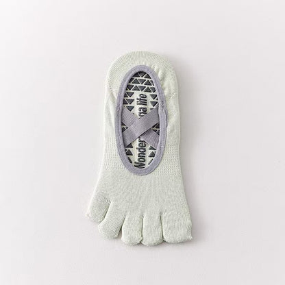 Women's Five Toe Yoga Socks