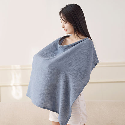 Double-Layer Cotton Gauze Nursing Cover