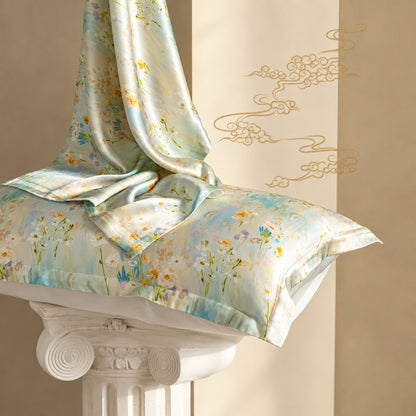 Printed Lush Silk Beauty Pillowcase