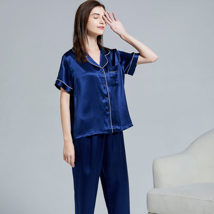 silk pajamas set