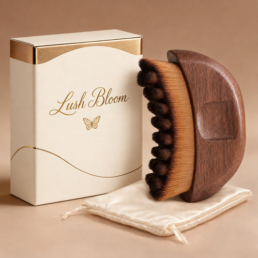 Lush Bloom Walnut Gua Sha