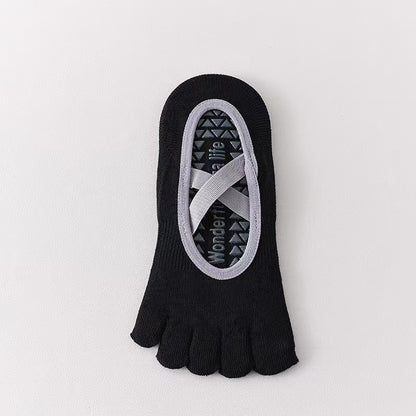 Women's Five Toe Yoga Socks