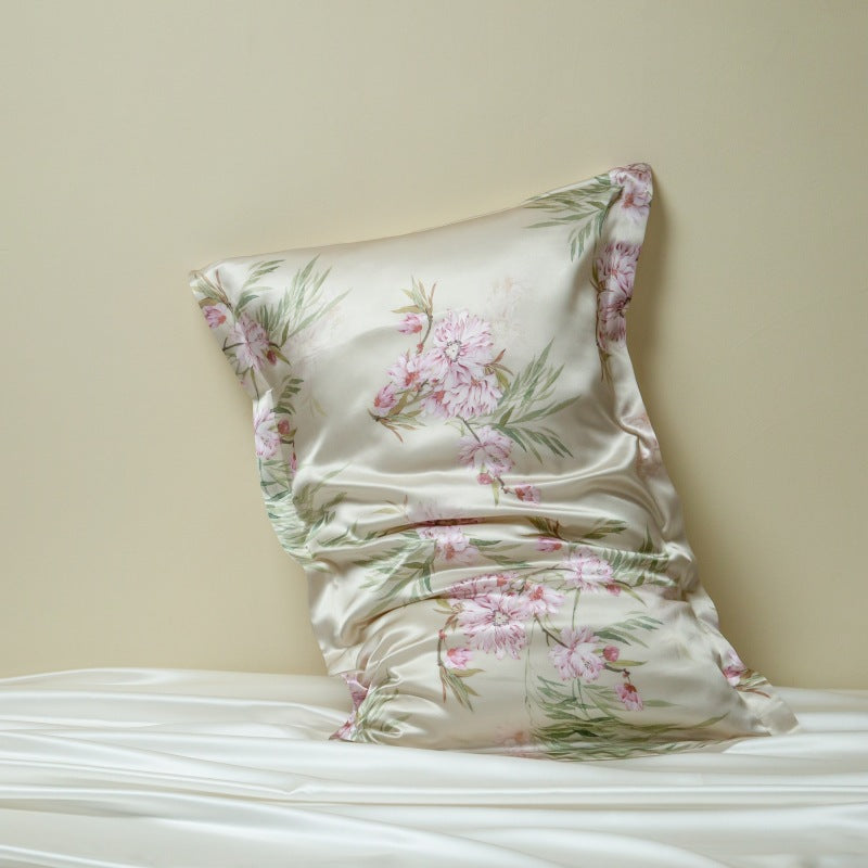 Printed Lush Silk Beauty Pillowcase