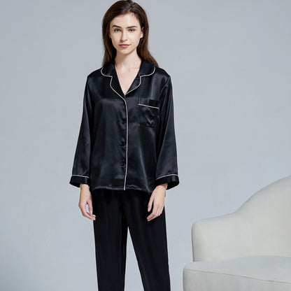 silk pajamas set