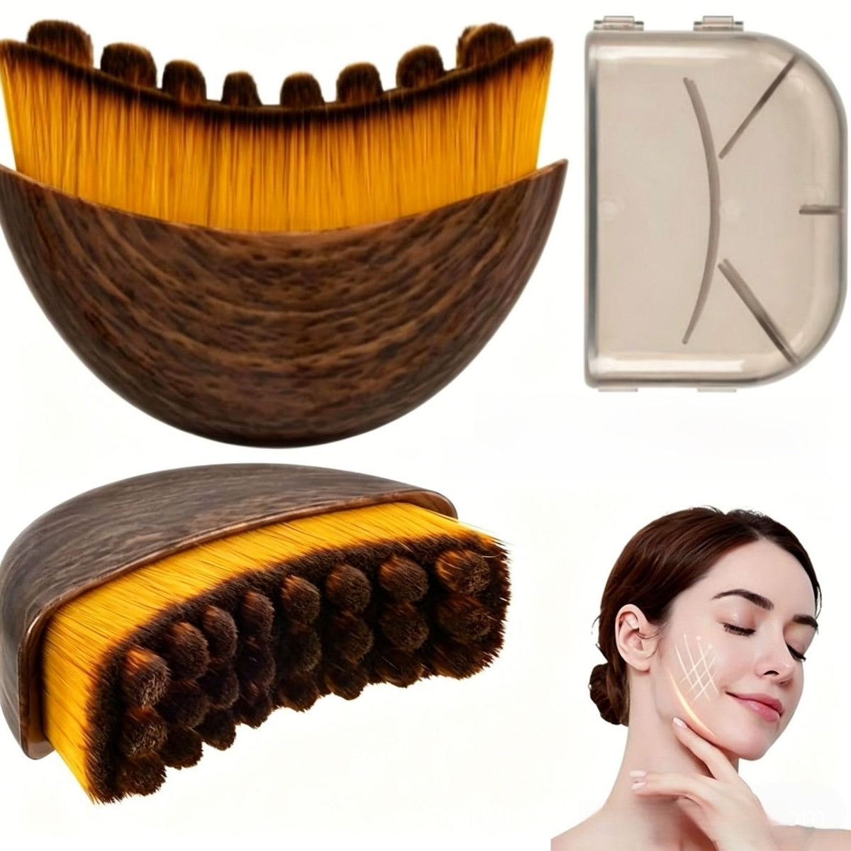 Lush Bloom Walnut Gua Sha