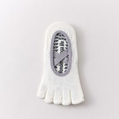 Women's Five Toe Yoga Socks