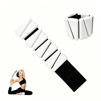 Adjustable Silicone Wrist Ankle Weights for Exercise