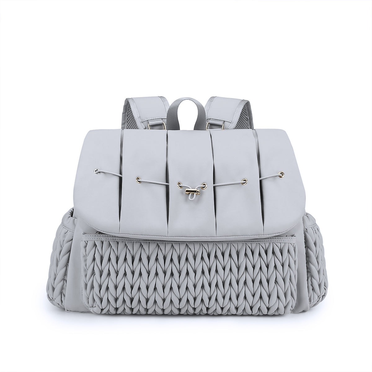 Lush Bloom Quilted Diaper Bag