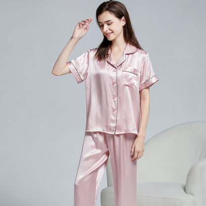 silk pajamas set