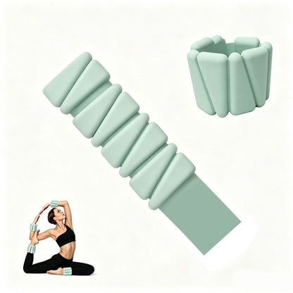 Adjustable Silicone Wrist Ankle Weights for Exercise