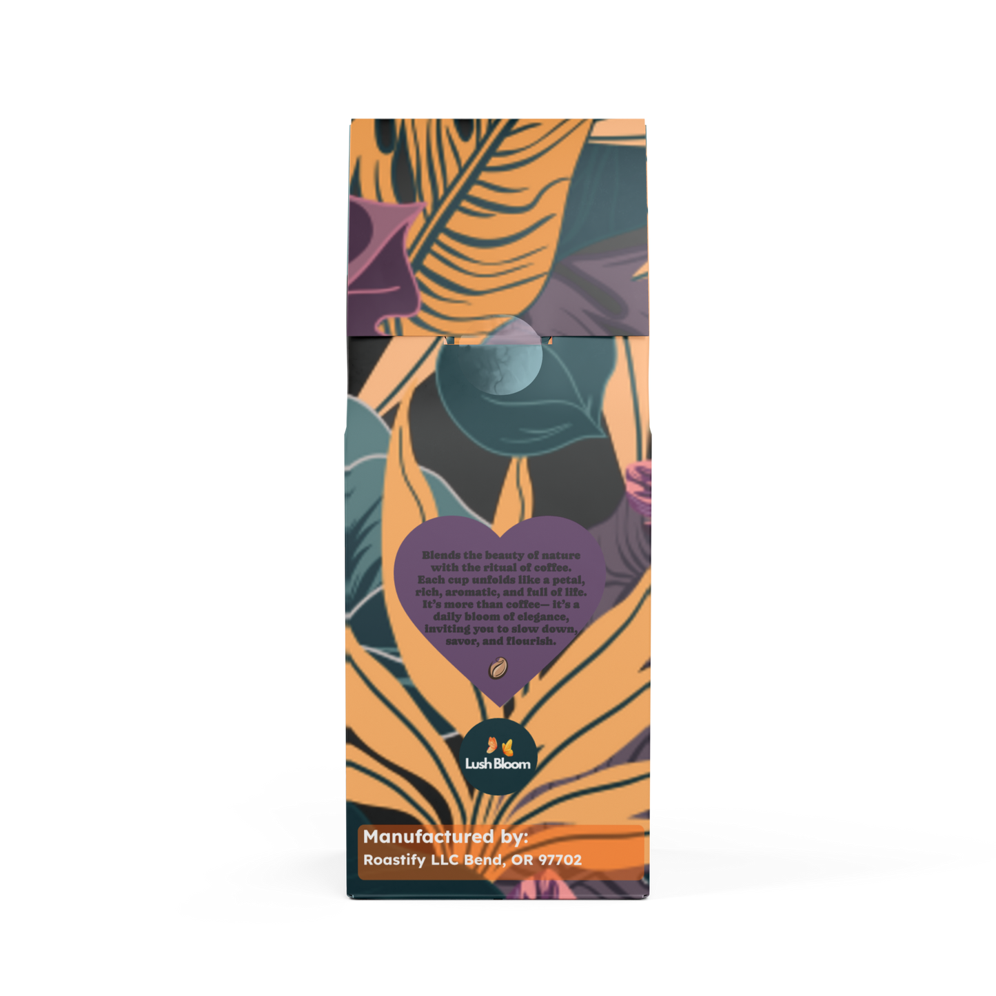 Golden Cascade Coffee Blend – Medium Roast, 12oz