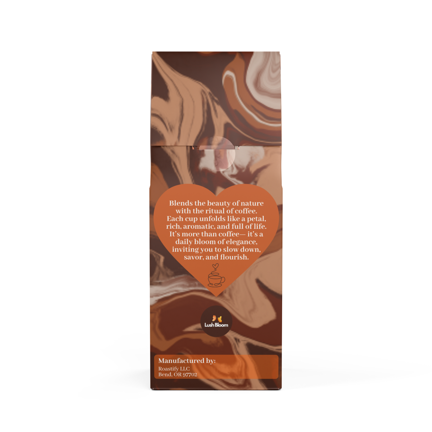 Toasted Harmony Coffee Blend – Medium-Dark Roast, 12oz