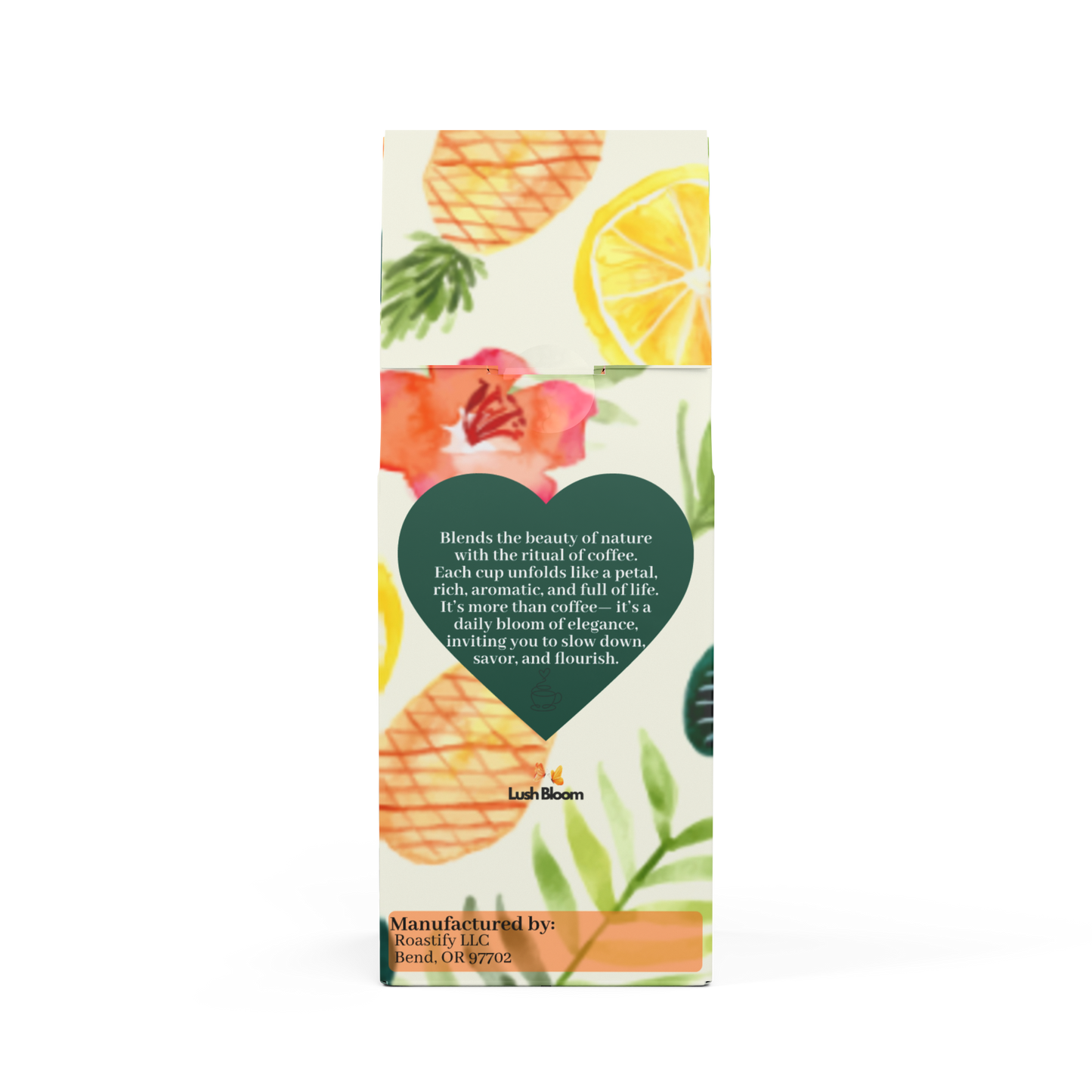 Citrus Grove Coffee Blend – Light Roast, 12oz