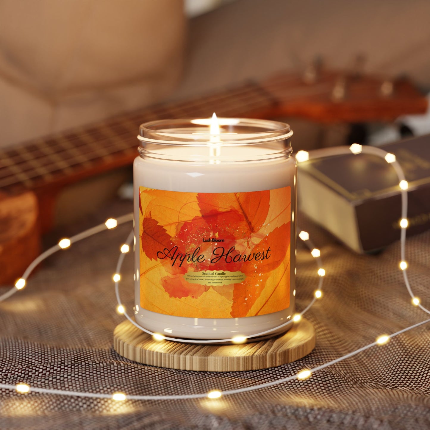 Apple Harvest Scented Soy Candle – 9oz