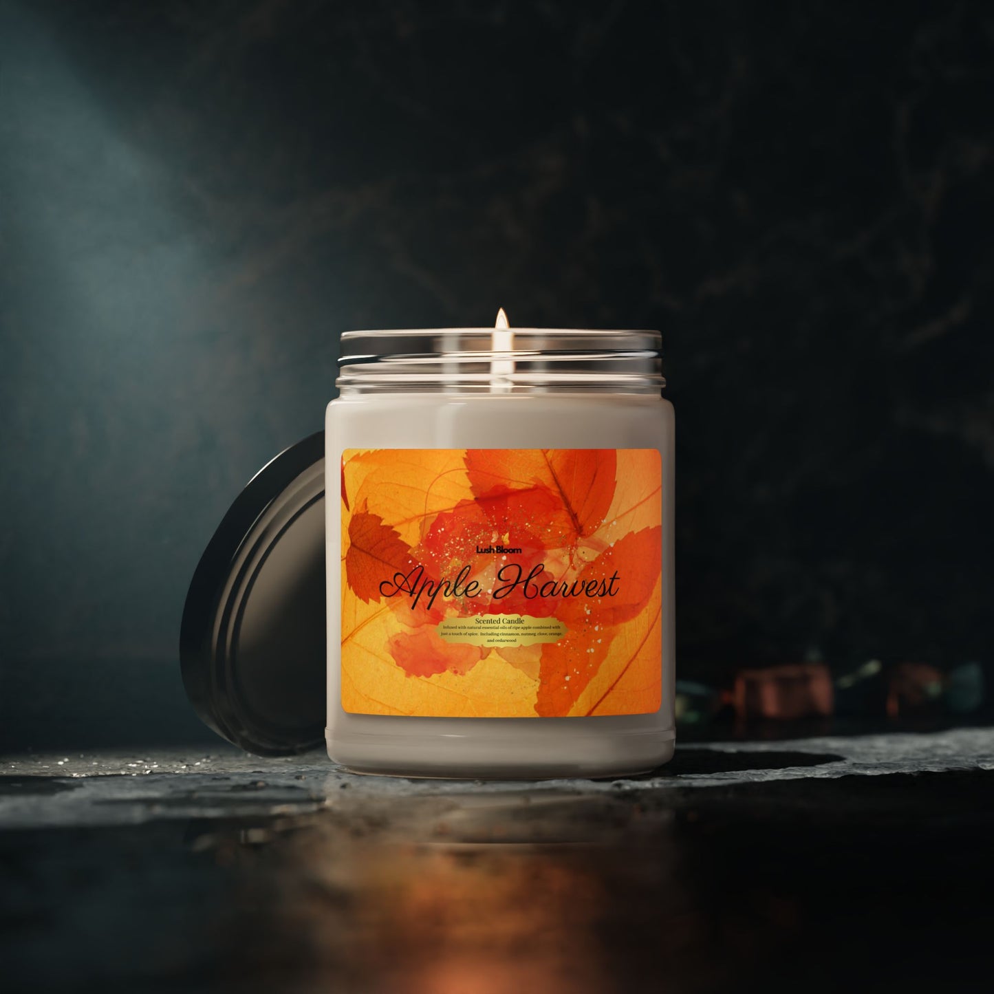 Apple Harvest Scented Soy Candle – 9oz