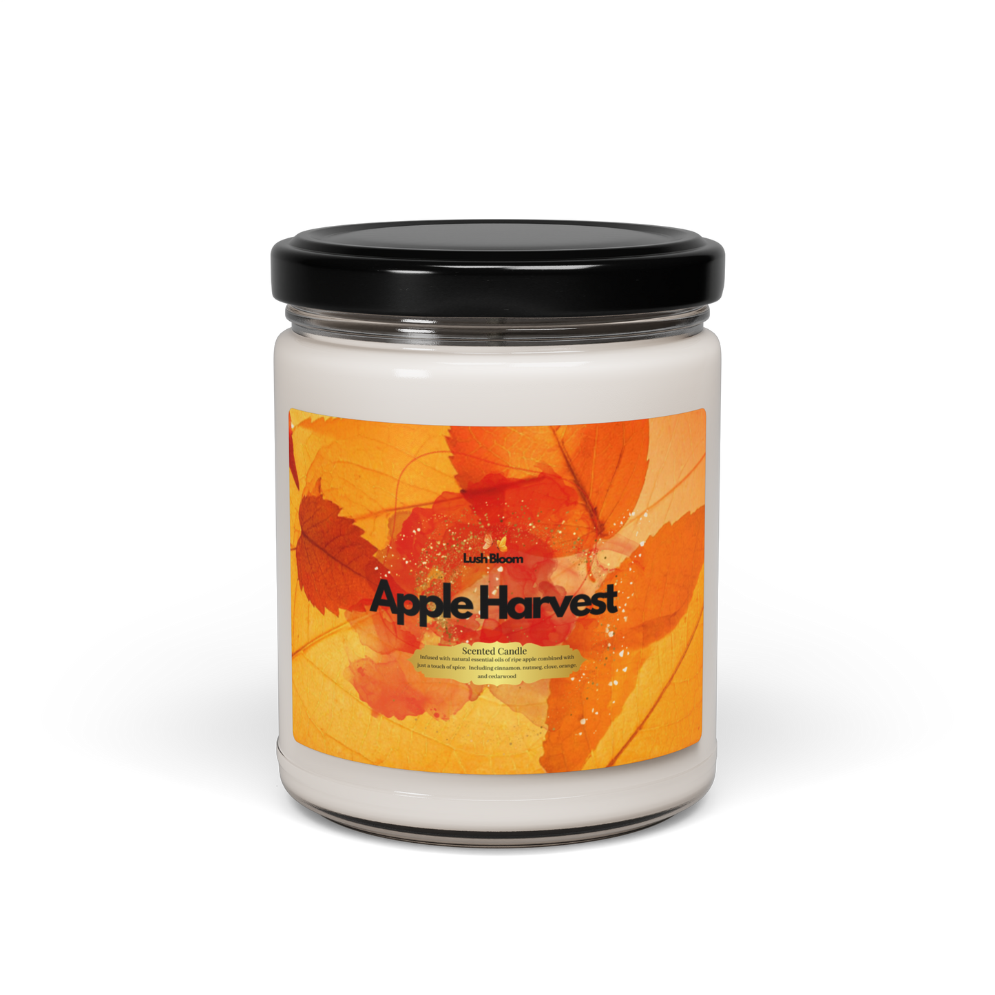 Apple Harvest Scented Soy Candle – 9oz