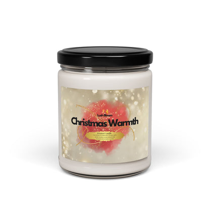 Christmas Warmth Scented Soy Candle – 9oz