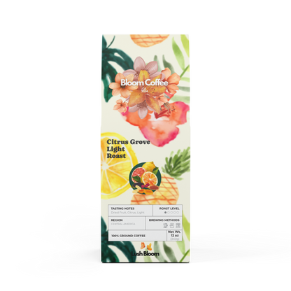 Citrus Grove Coffee Blend – Light Roast, 12oz