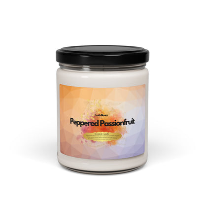 Peppered Passionfruit Scented Soy Candle – 9oz