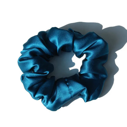 100% Pure Mulberry Silk Large Scrunchies