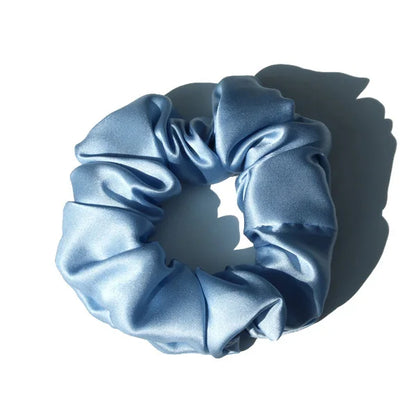 100% Pure Mulberry Silk Large Scrunchies