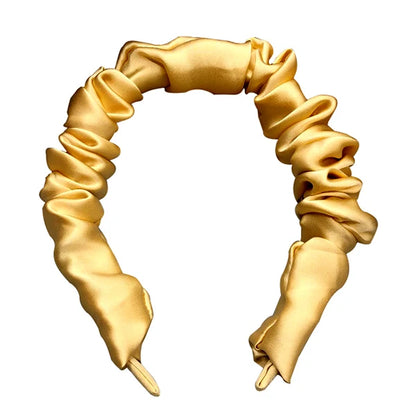 100% Pure Mulberry Silk Luxury Bubble Headband