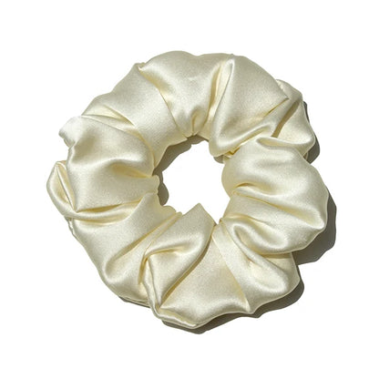 100% Pure Mulberry Silk Large Scrunchies