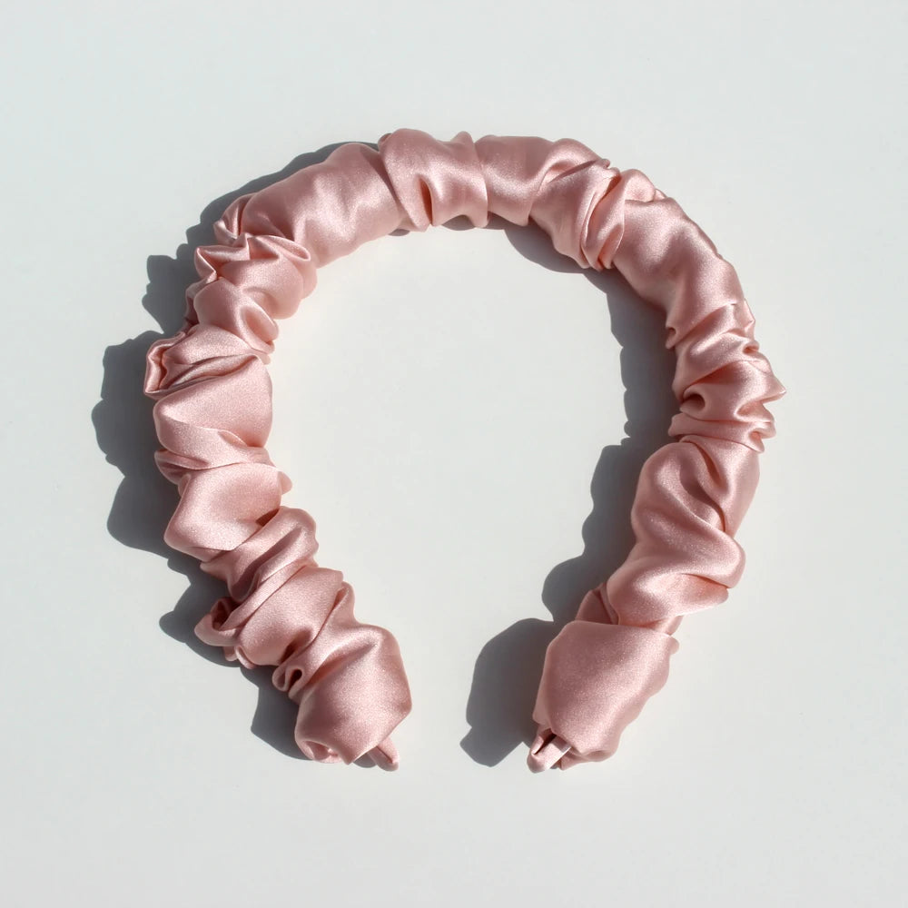 100% Pure Mulberry Silk Luxury Bubble Headband