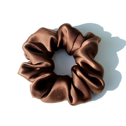 100% Pure Mulberry Silk Large Scrunchies
