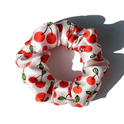 100% Pure Mulberry Silk Large Scrunchies
