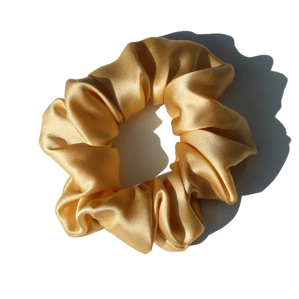 100% Pure Mulberry Silk Large Scrunchies