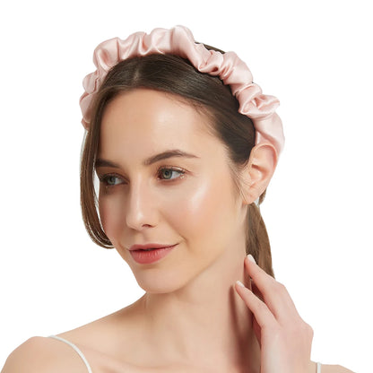 100% Pure Mulberry Silk Luxury Bubble Headband