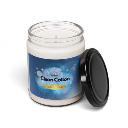 Clean Cotton Scented Soy Candle – 9oz