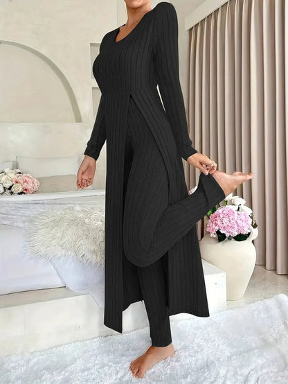 Lush Ease Knit Lounge Set