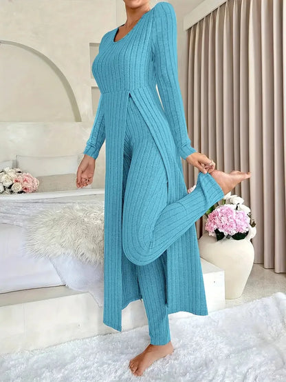 Lush Ease Knit Lounge Set