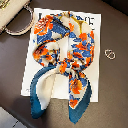 Silk Hair & Head Scarf