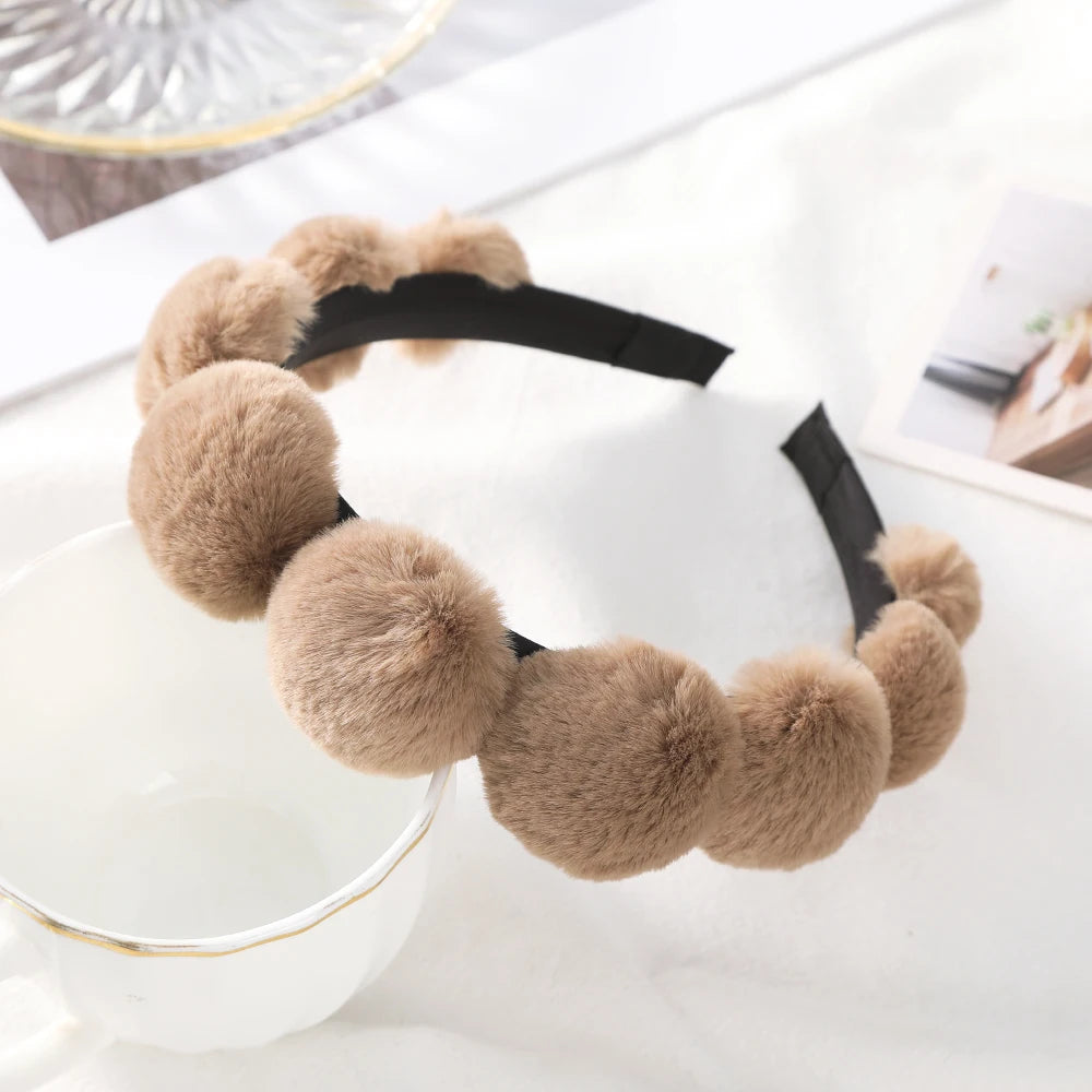 Plush Bubble Headband