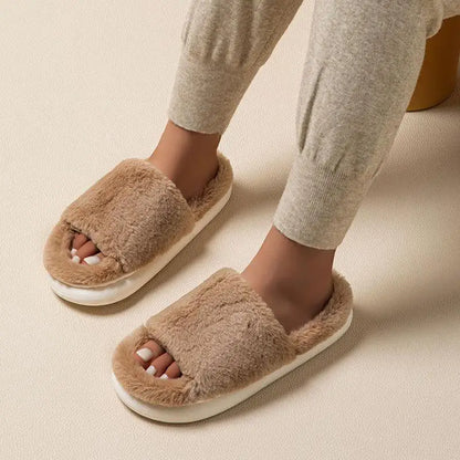 Ultra Soft Cloud Cotton Plush Slippers