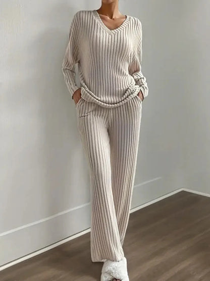 Luxe Ribbed Knit Set