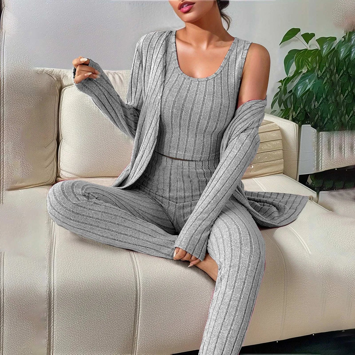 Fall Winter 3 Piece Loungewear